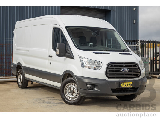 10/2015 Ford Transit Mid Roof (LWB) VO Van Frozen White Turbo Diesel 2.2L
