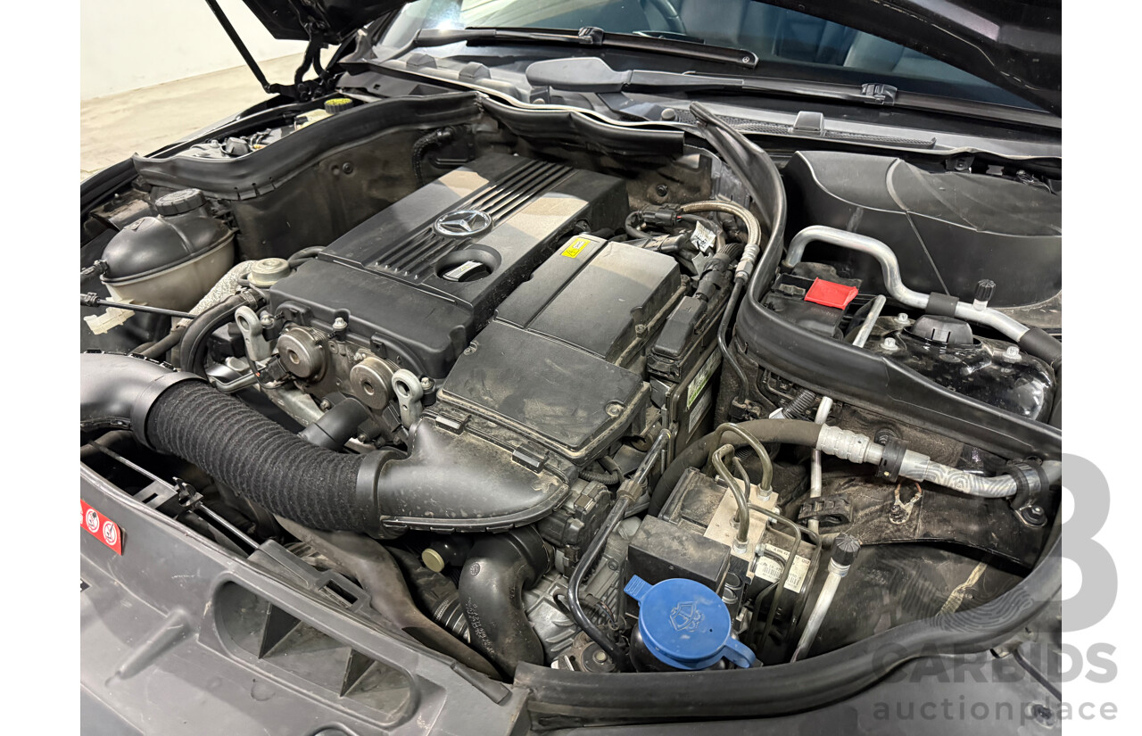 10/2007 Mercedes-Benz C200 Kompressor Avantgarde W203 MY07 Upgrade 4d Sedan Black Supercharged 1.8L