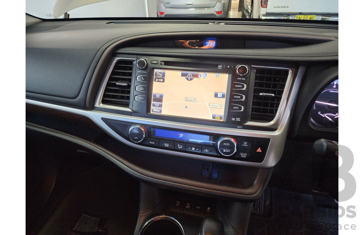 3/2014 Toyota Kluger Grande (4x4) GSU55R 4d Wagon Gold 3.5L