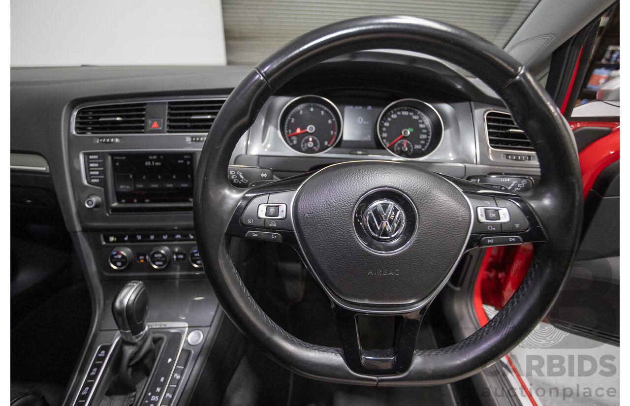 9/2015 Volkswagen Golf Alltrack 132 TSI (AWD) AU MY16 4d Wagon Tornadorot Red Turbo 1.8L