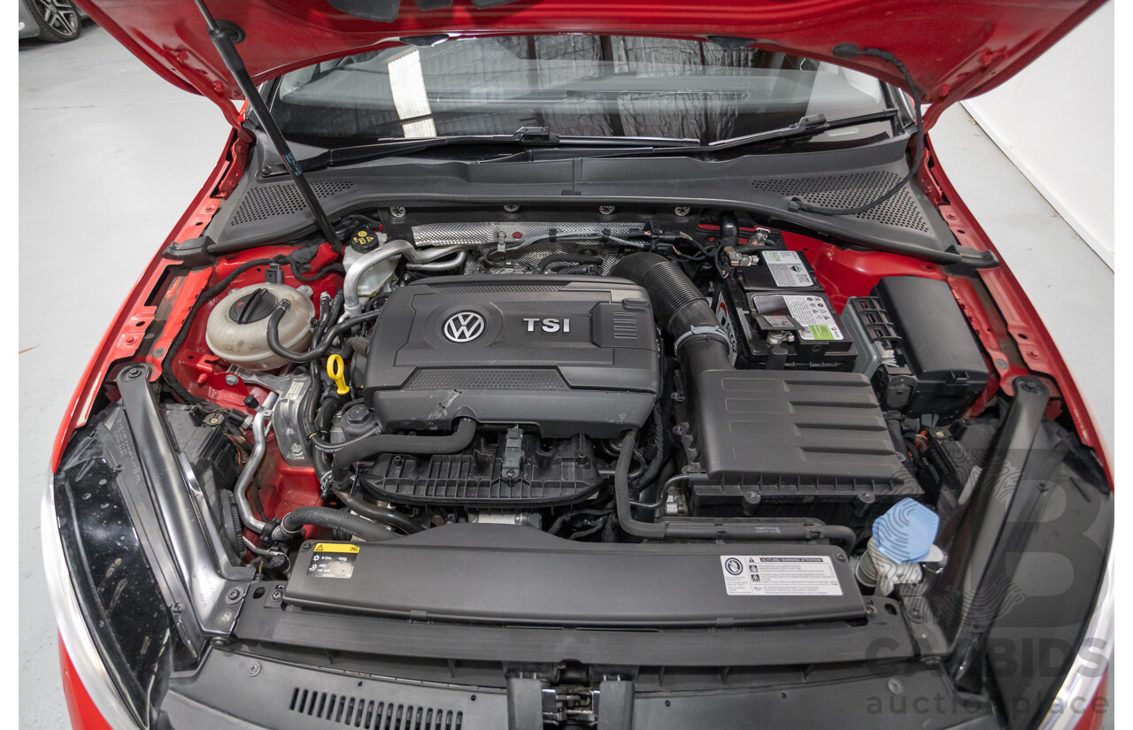 9/2015 Volkswagen Golf Alltrack 132 TSI (AWD) AU MY16 4d Wagon Tornadorot Red Turbo 1.8L