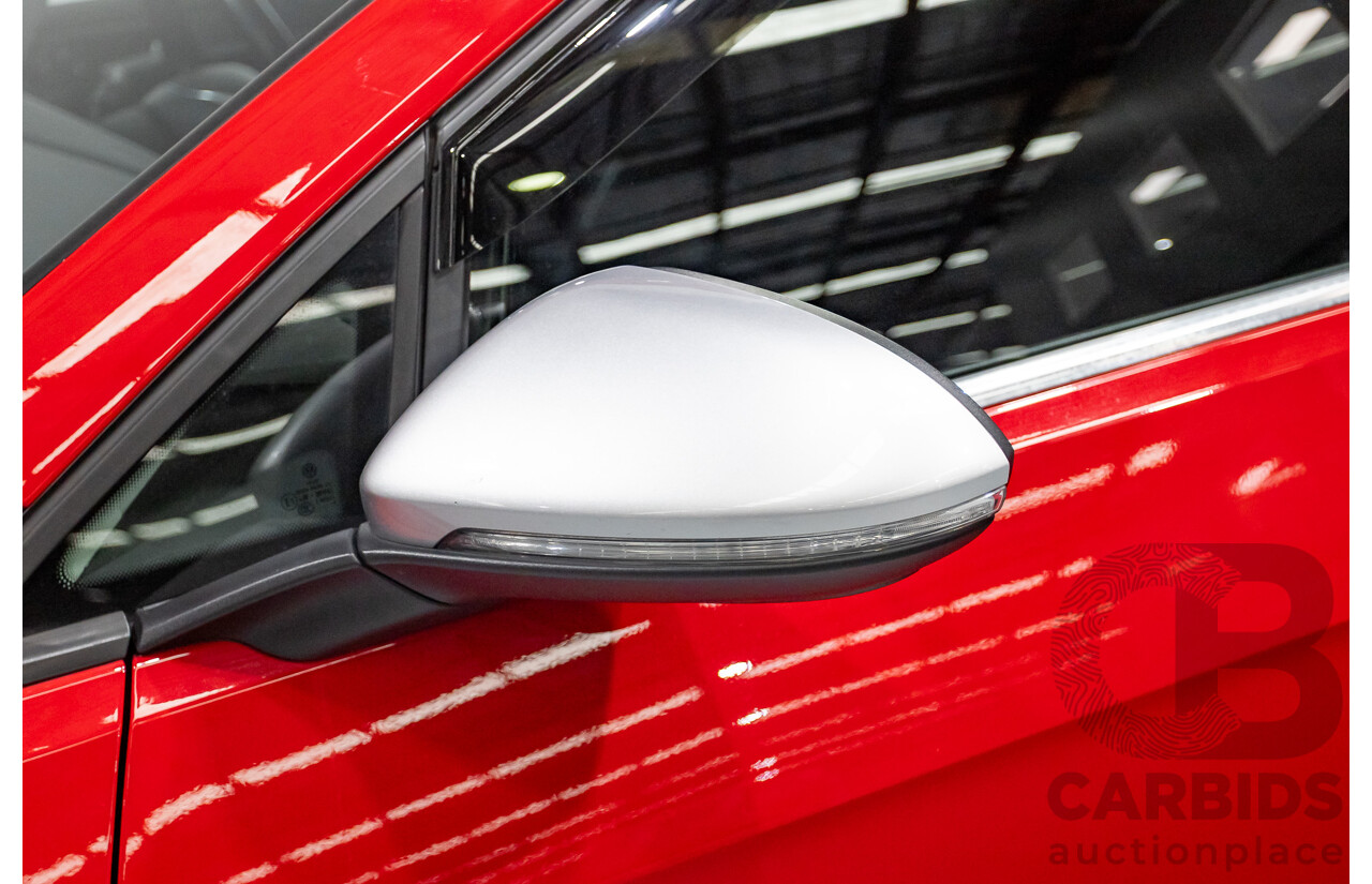 9/2015 Volkswagen Golf Alltrack 132 TSI (AWD) AU MY16 4d Wagon Tornadorot Red Turbo 1.8L
