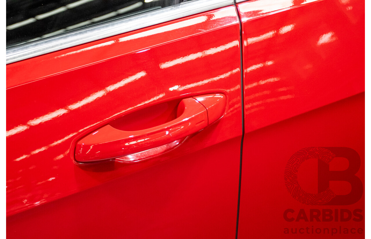 9/2015 Volkswagen Golf Alltrack 132 TSI (AWD) AU MY16 4d Wagon Tornadorot Red Turbo 1.8L