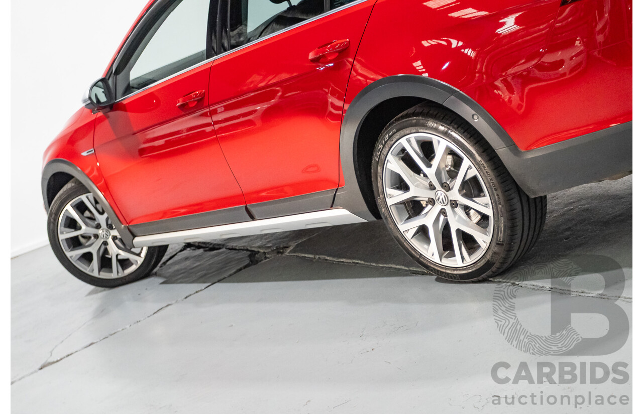 9/2015 Volkswagen Golf Alltrack 132 TSI (AWD) AU MY16 4d Wagon Tornadorot Red Turbo 1.8L