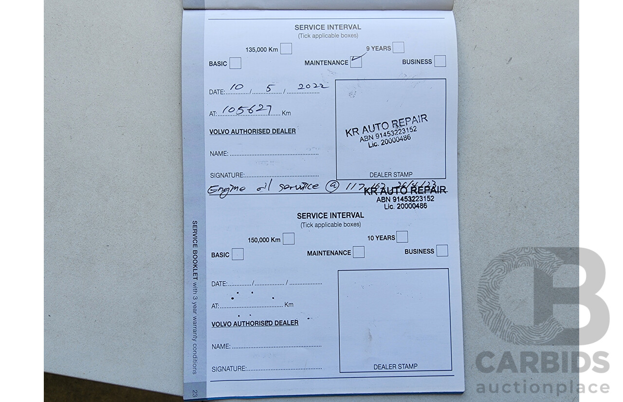 4/2013 Volvo Xc60 D5 Teknik DZ MY13 4d Wagon Silver 2.4L