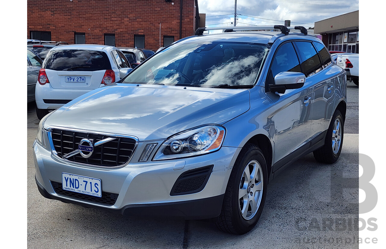 4/2013 Volvo Xc60 D5 Teknik DZ MY13 4d Wagon Silver 2.4L