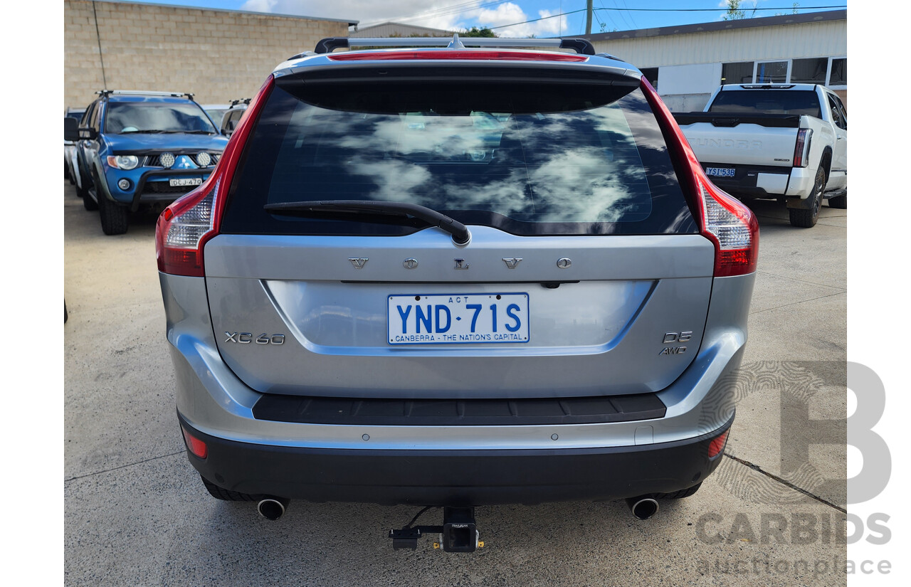 4/2013 Volvo Xc60 D5 Teknik DZ MY13 4d Wagon Silver 2.4L