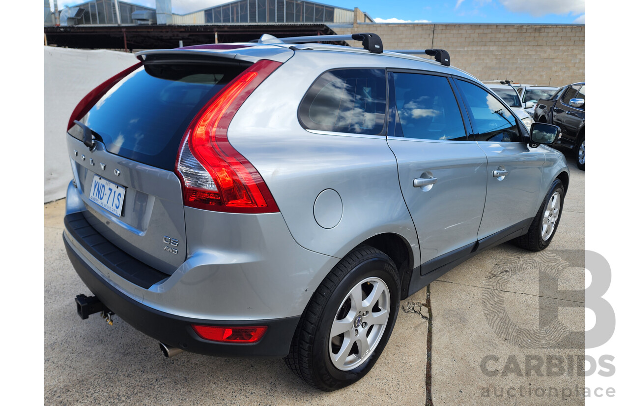 4/2013 Volvo Xc60 D5 Teknik DZ MY13 4d Wagon Silver 2.4L