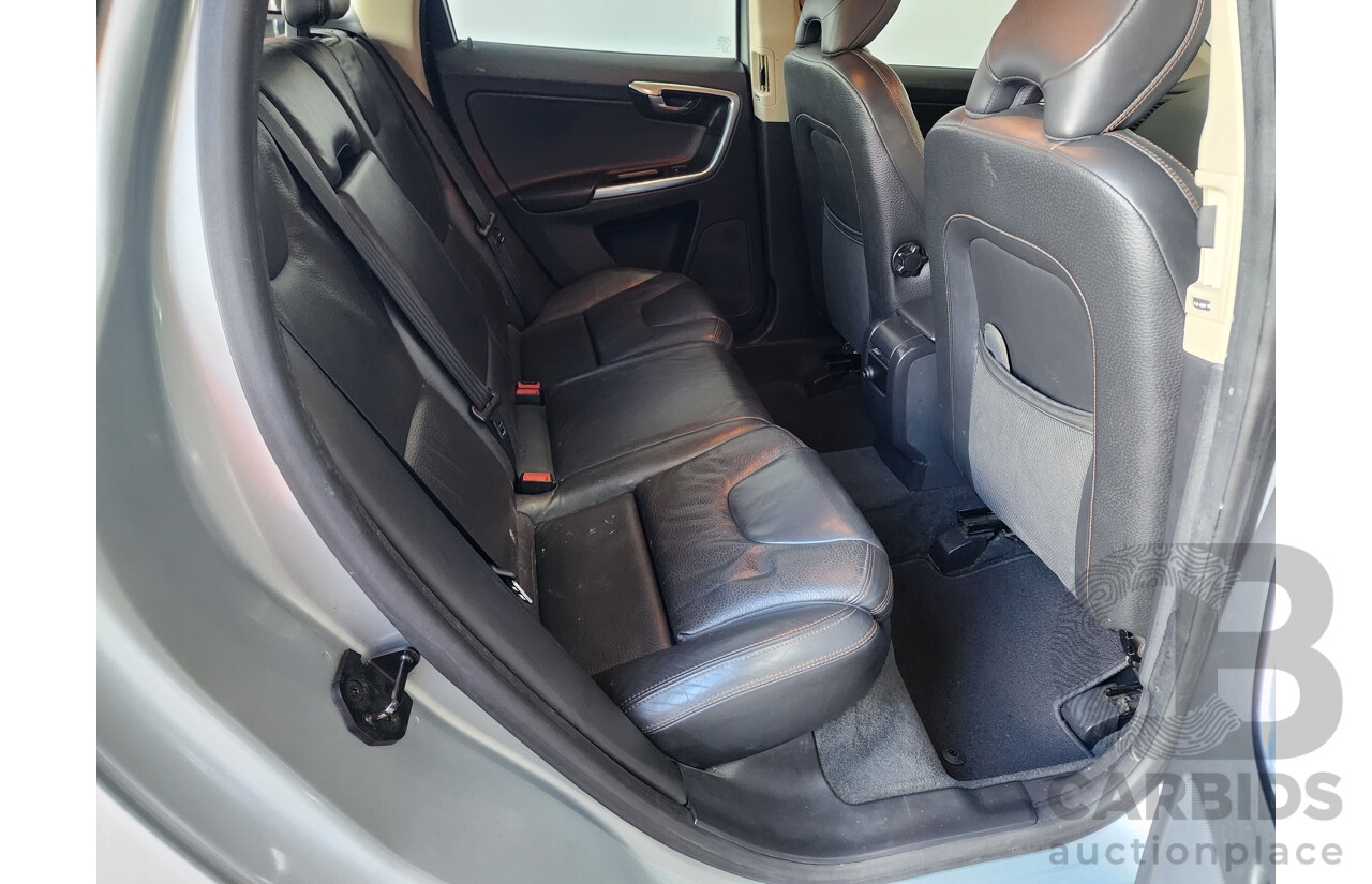 4/2013 Volvo Xc60 D5 Teknik DZ MY13 4d Wagon Silver 2.4L