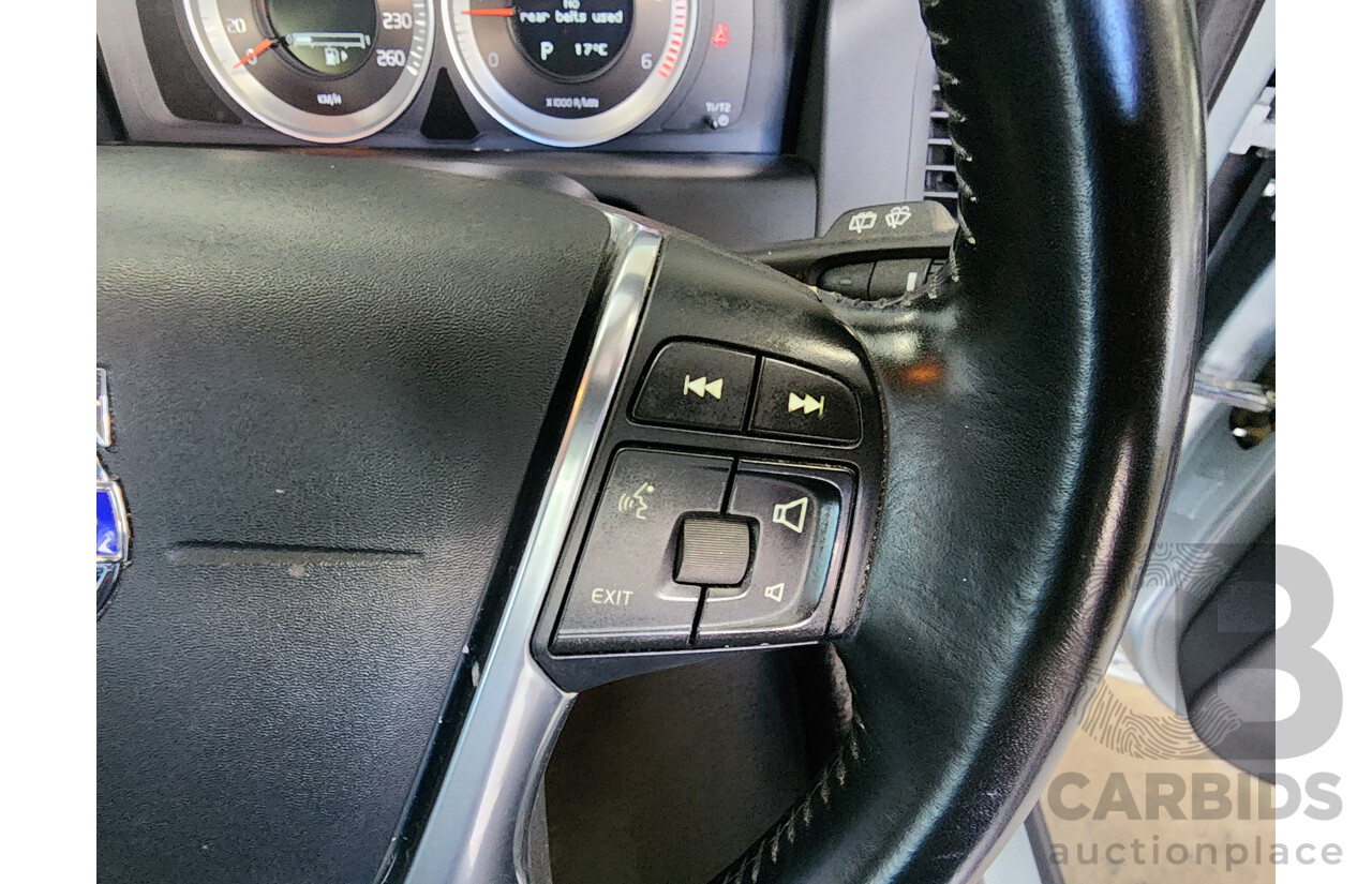 4/2013 Volvo Xc60 D5 Teknik DZ MY13 4d Wagon Silver 2.4L