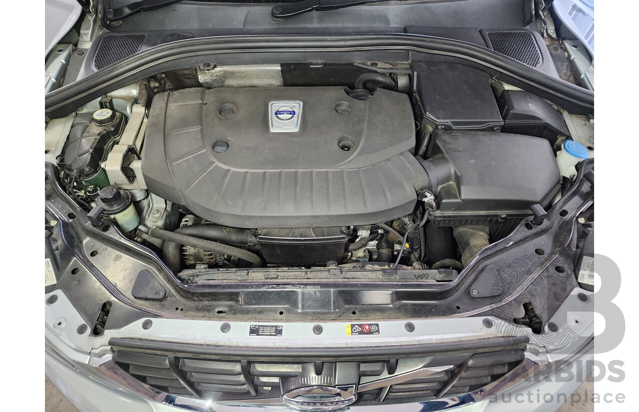 4/2013 Volvo Xc60 D5 Teknik DZ MY13 4d Wagon Silver 2.4L