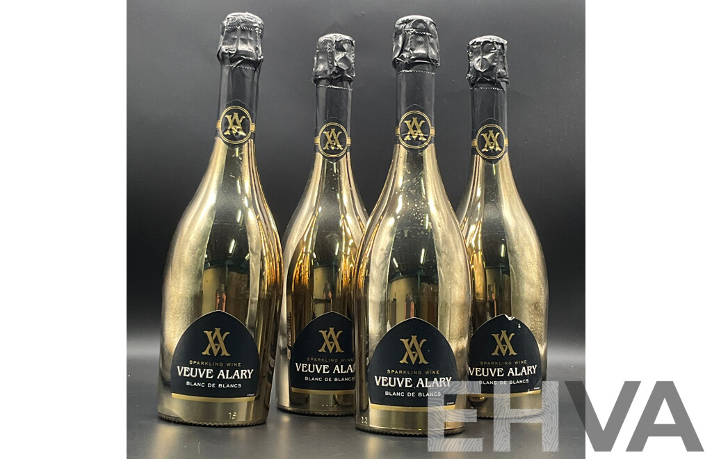 Veuve Alary Blanc De Blancs 750ml - Lot of 4