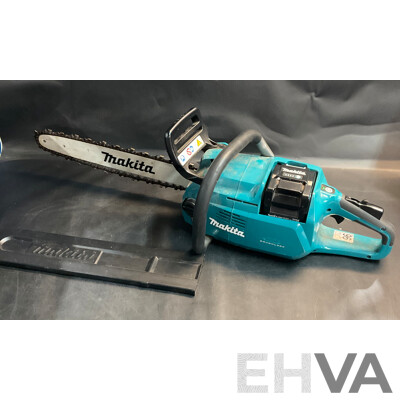 Makita UC013G 40V MAX Li-ion Cordless Brushless 450mm Chainsaw with 40V Max XGT 8.0Ah Battery X1