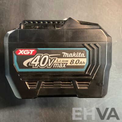 Makita UC013G 40V MAX Li-ion Cordless Brushless 450mm Chainsaw with 40V Max XGT 8.0Ah Battery X1