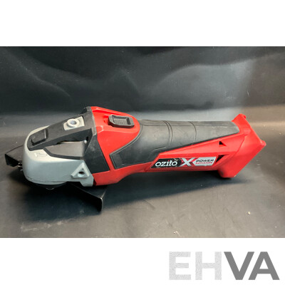 Ozito Impact Driver & Angle Grinder & 4.0 Ah 18V Battery