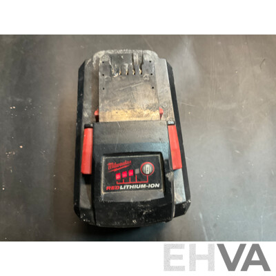 Ezystorage Box with Milwaukee 12.0ah Battery &  Assorted Tools