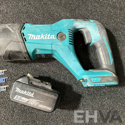 MAKITA 18V Reciprocating Saw (DJR186) with 5.0Ah Battery