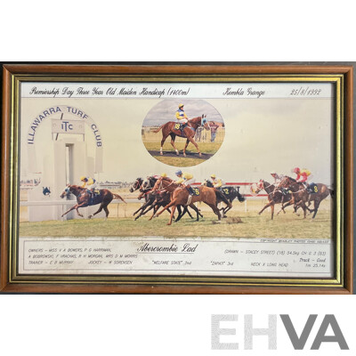 Four Abercrombie Lad Framed Photos