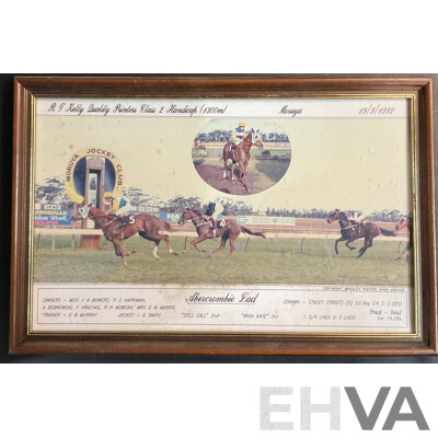 Four Abercrombie Lad Framed Photos