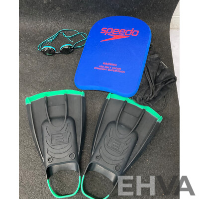 Mares, DMC Fins & Speedo Float Board & Accessories