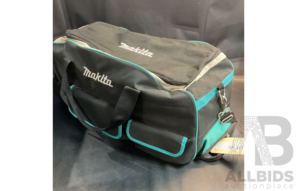 Makita Large Trolley Tool Carry Bag with Accessories