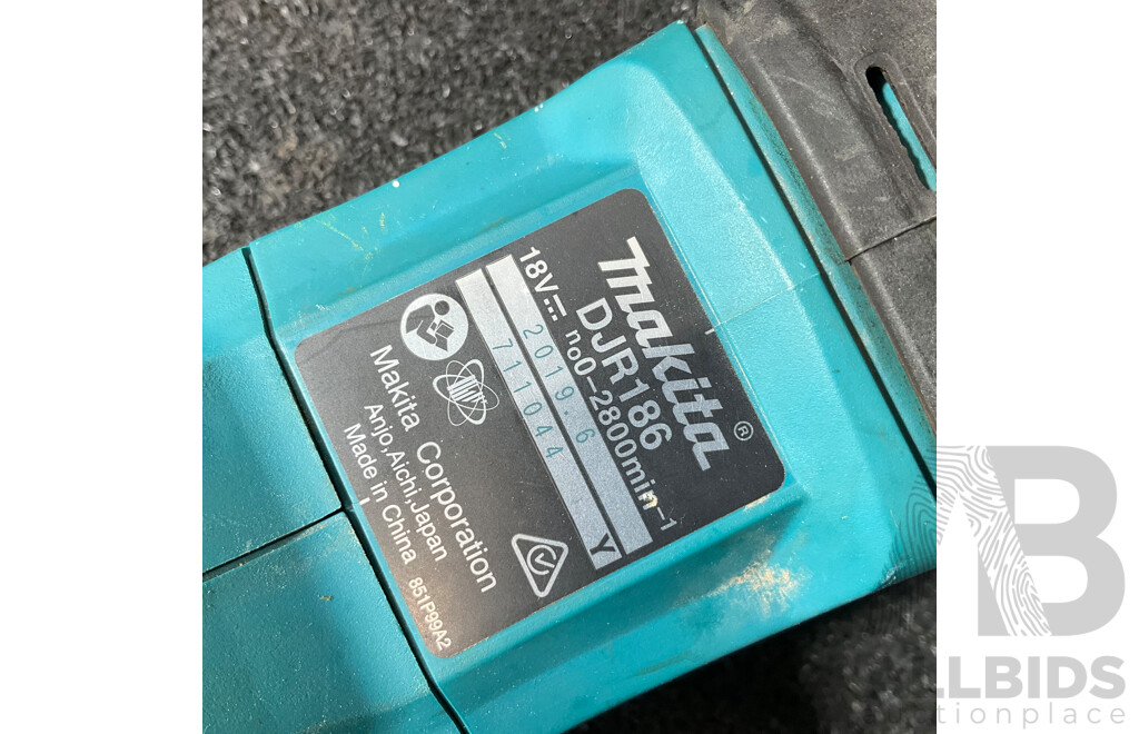 MAKITA 18V Reciprocating Saw (DJR186) with 5.0Ah Battery