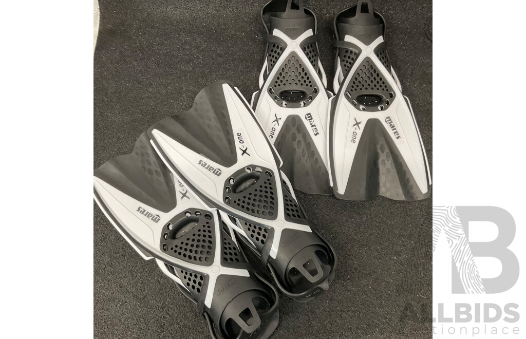 Mares, DMC Fins & Speedo Float Board & Accessories