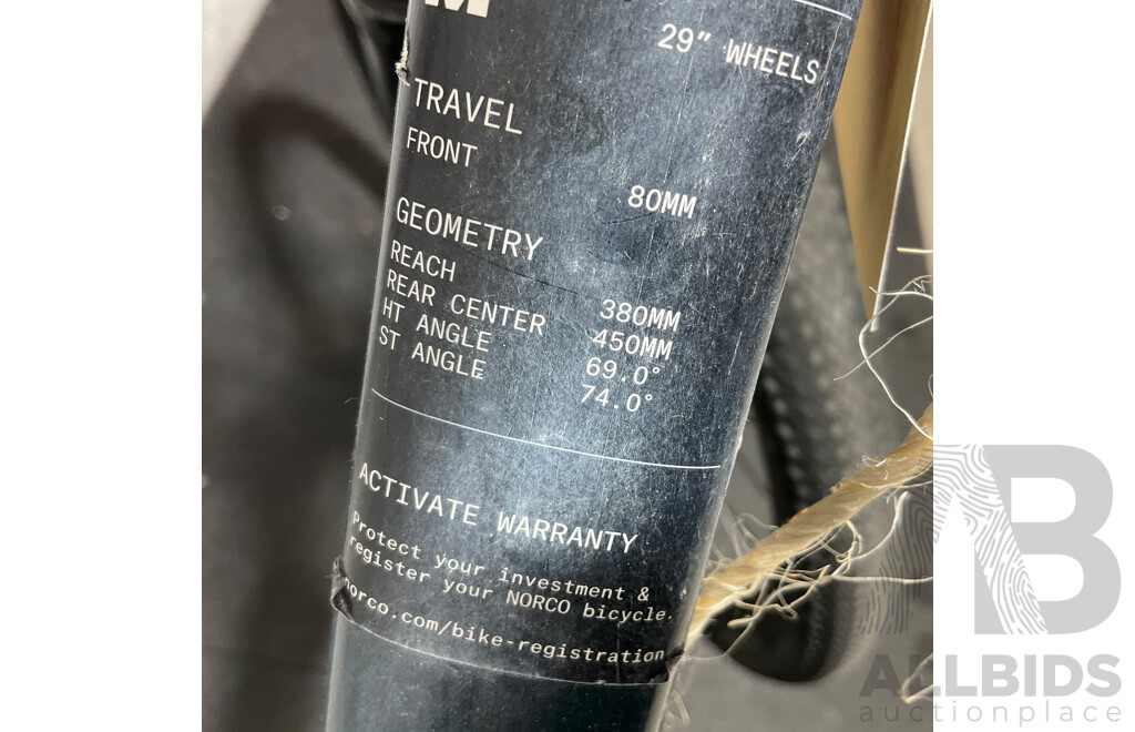 Norco XFR Size M 29'' Bike