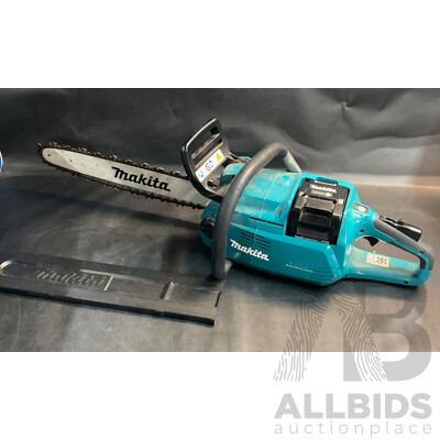 Makita UC013G 40V MAX Li-ion Cordless Brushless 450mm Chainsaw with 40V Max XGT 8.0Ah Battery X1