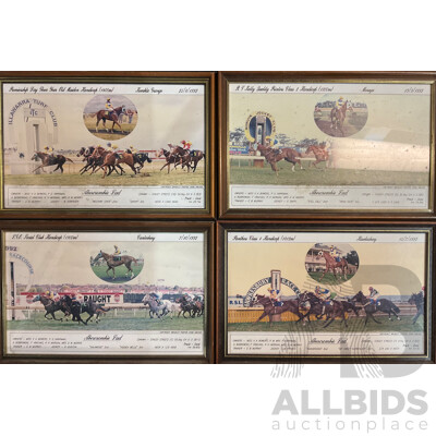 Four Abercrombie Lad Framed Photos
