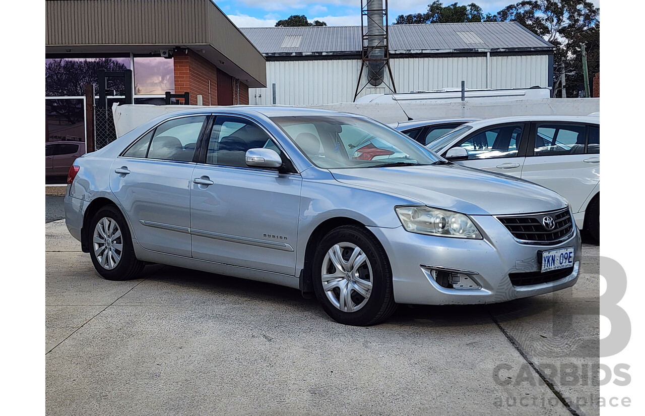 7/2007 Toyota Aurion AT-X GSV40R 4d Sedan Silver 3.5L