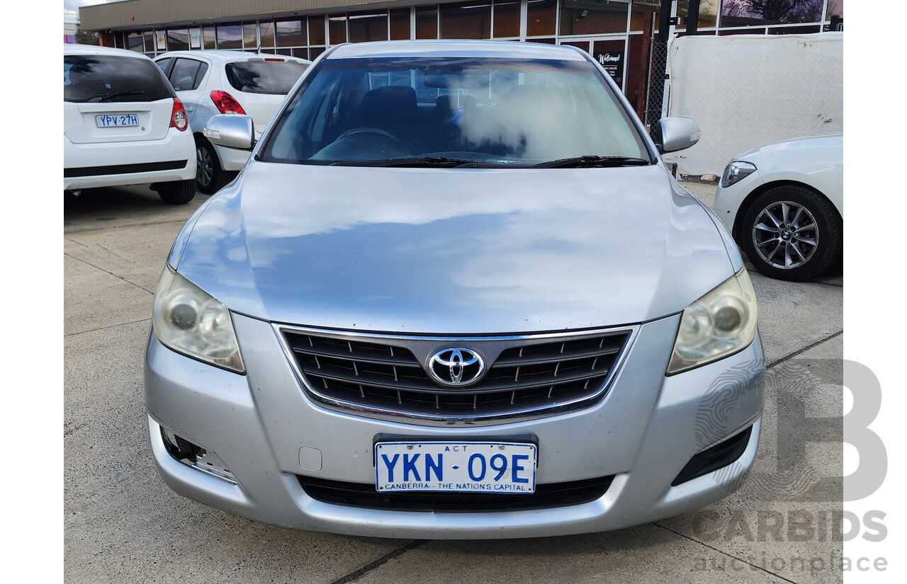 7/2007 Toyota Aurion AT-X GSV40R 4d Sedan Silver 3.5L