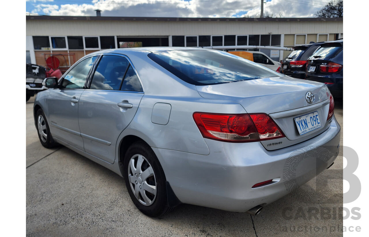 7/2007 Toyota Aurion AT-X GSV40R 4d Sedan Silver 3.5L