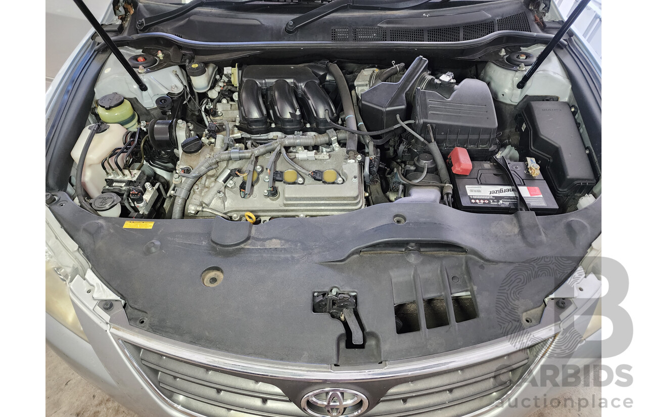 7/2007 Toyota Aurion AT-X GSV40R 4d Sedan Silver 3.5L