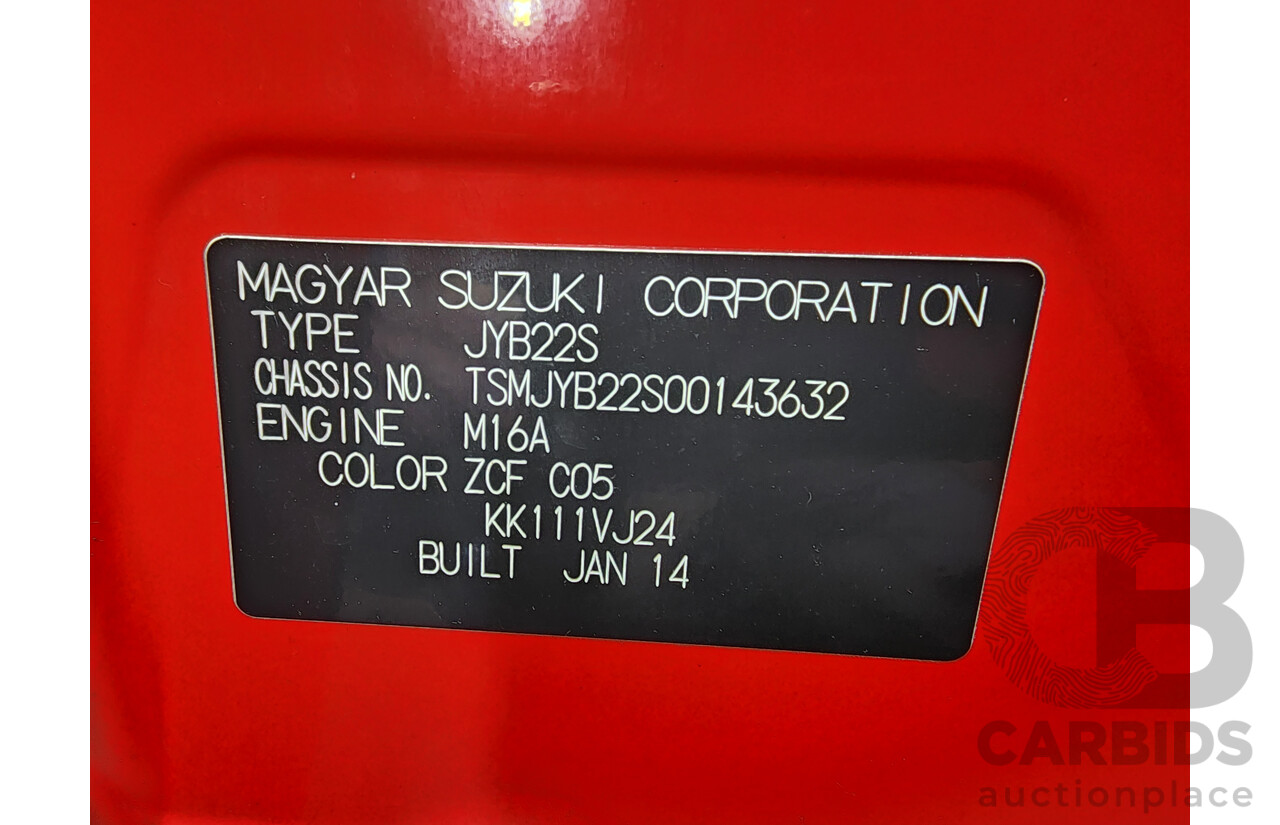 3/2014 Suzuki S-Cross GLX (4x4) JY 4d Wagon Red 1.6L
