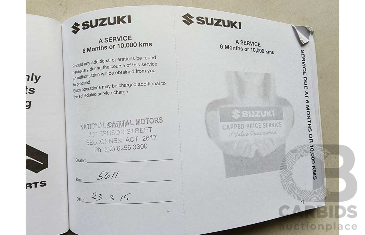 3/2014 Suzuki S-Cross GLX (4x4) JY 4d Wagon Red 1.6L