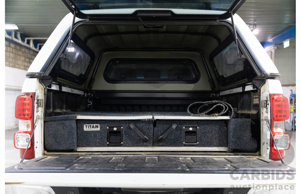 04/2017 Holden Colorado LTZ (4x4) RG MY17 Crew Cab P/Up Summit White Turbo Diesel 2.8L