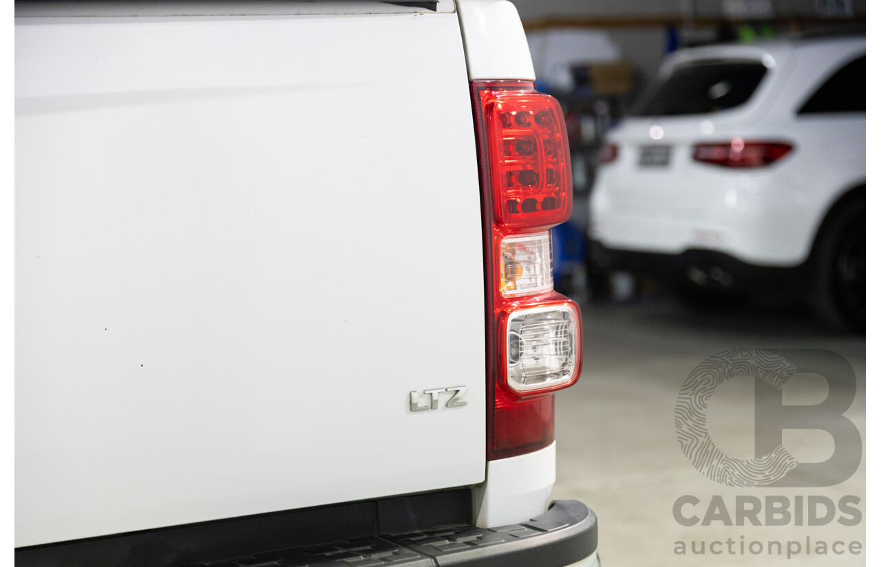 04/2017 Holden Colorado LTZ (4x4) RG MY17 Crew Cab P/Up Summit White Turbo Diesel 2.8L