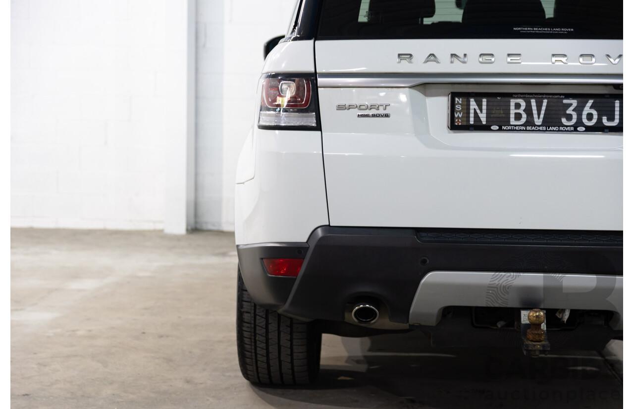 01/2017 Range Rover Range Rover SPORT 3.0 SDV6 HSE AWD LW MY17 4D Wagon Fuji White Diesel Turbo 3.0L