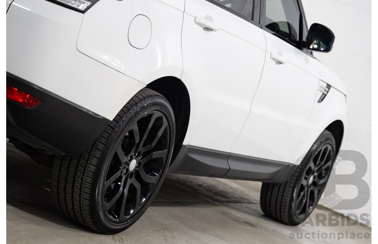 01/2017 Range Rover Range Rover SPORT 3.0 SDV6 HSE AWD LW MY17 4D Wagon Fuji White Diesel Turbo 3.0L