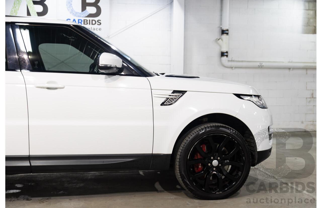 01/2017 Range Rover Range Rover SPORT 3.0 SDV6 HSE AWD LW MY17 4D Wagon Fuji White Diesel Turbo 3.0L