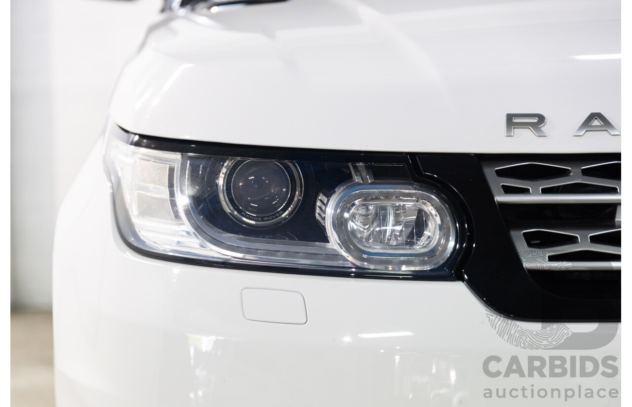 01/2017 Range Rover Range Rover SPORT 3.0 SDV6 HSE AWD LW MY17 4D Wagon Fuji White Diesel Turbo 3.0L