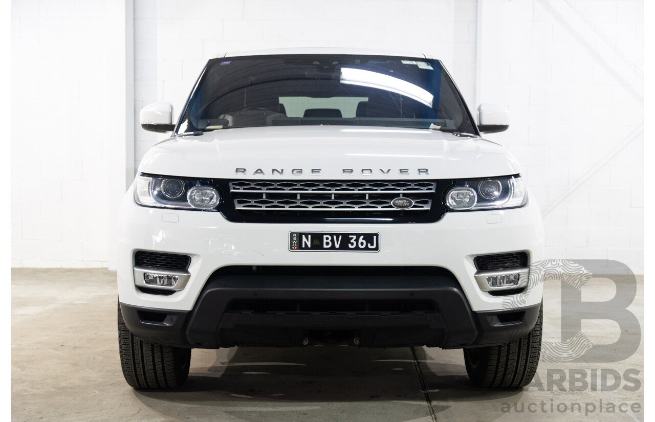 01/2017 Range Rover Range Rover SPORT 3.0 SDV6 HSE AWD LW MY17 4D Wagon Fuji White Diesel Turbo 3.0L