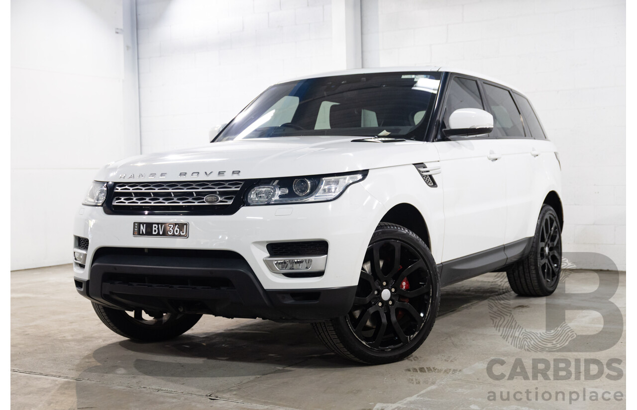 01/2017 Range Rover Range Rover SPORT 3.0 SDV6 HSE AWD LW MY17 4D Wagon Fuji White Diesel Turbo 3.0L
