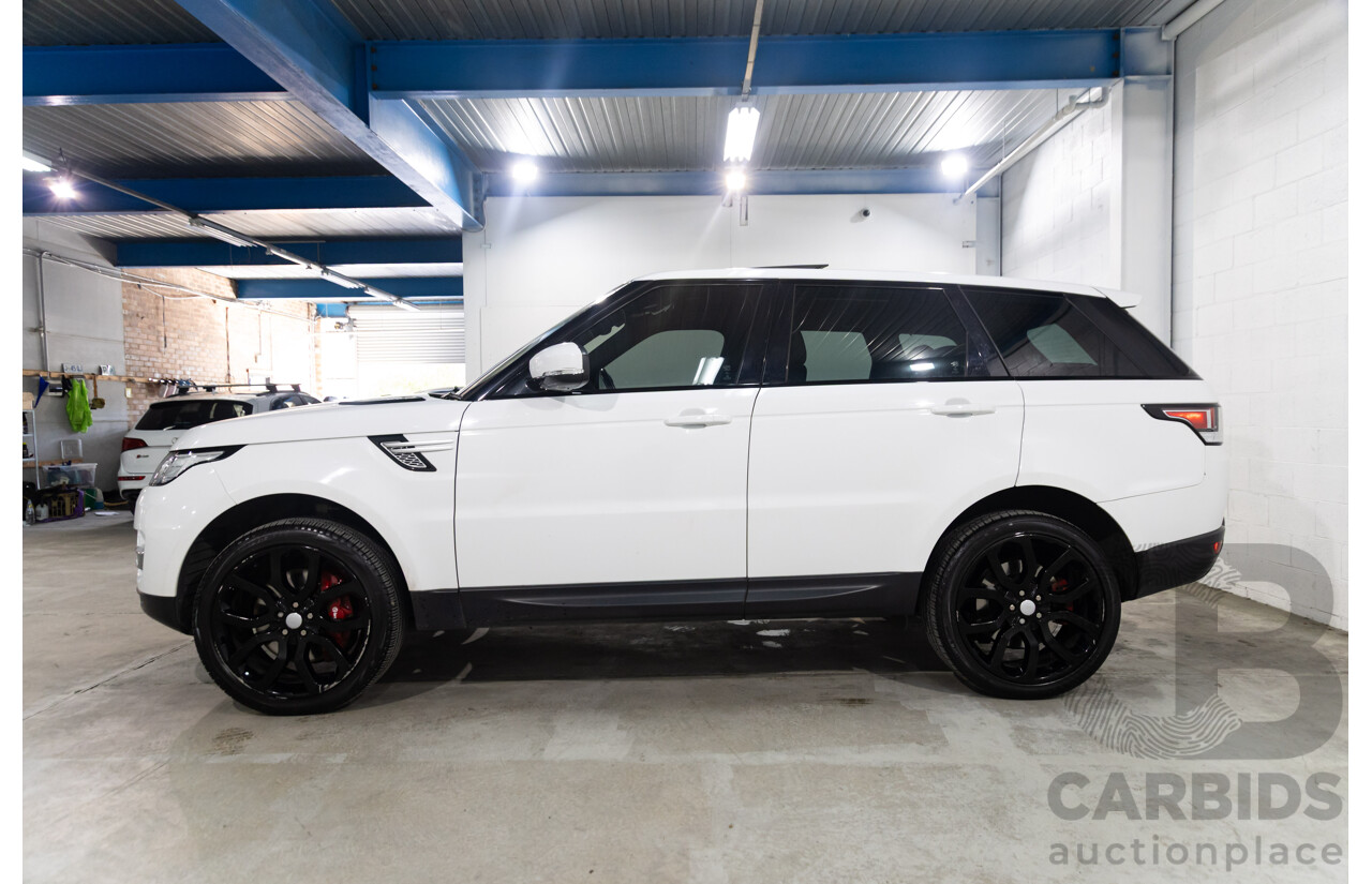 01/2017 Range Rover Range Rover SPORT 3.0 SDV6 HSE AWD LW MY17 4D Wagon Fuji White Diesel Turbo 3.0L