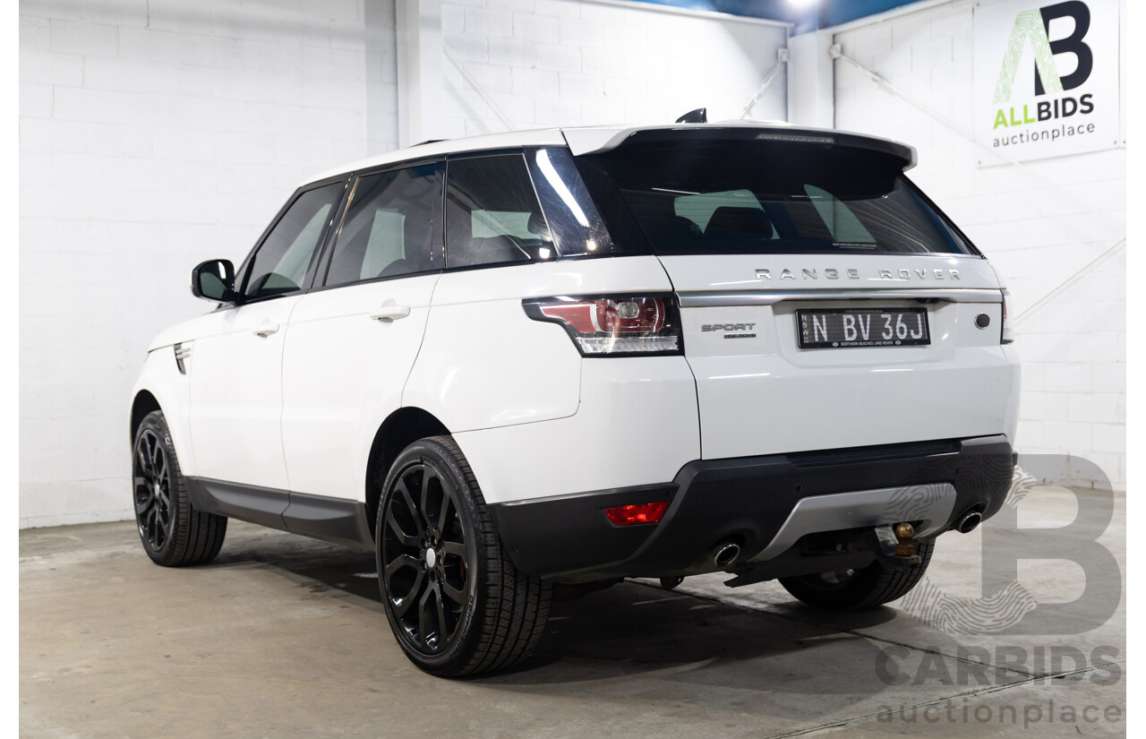 01/2017 Range Rover Range Rover SPORT 3.0 SDV6 HSE AWD LW MY17 4D Wagon Fuji White Diesel Turbo 3.0L