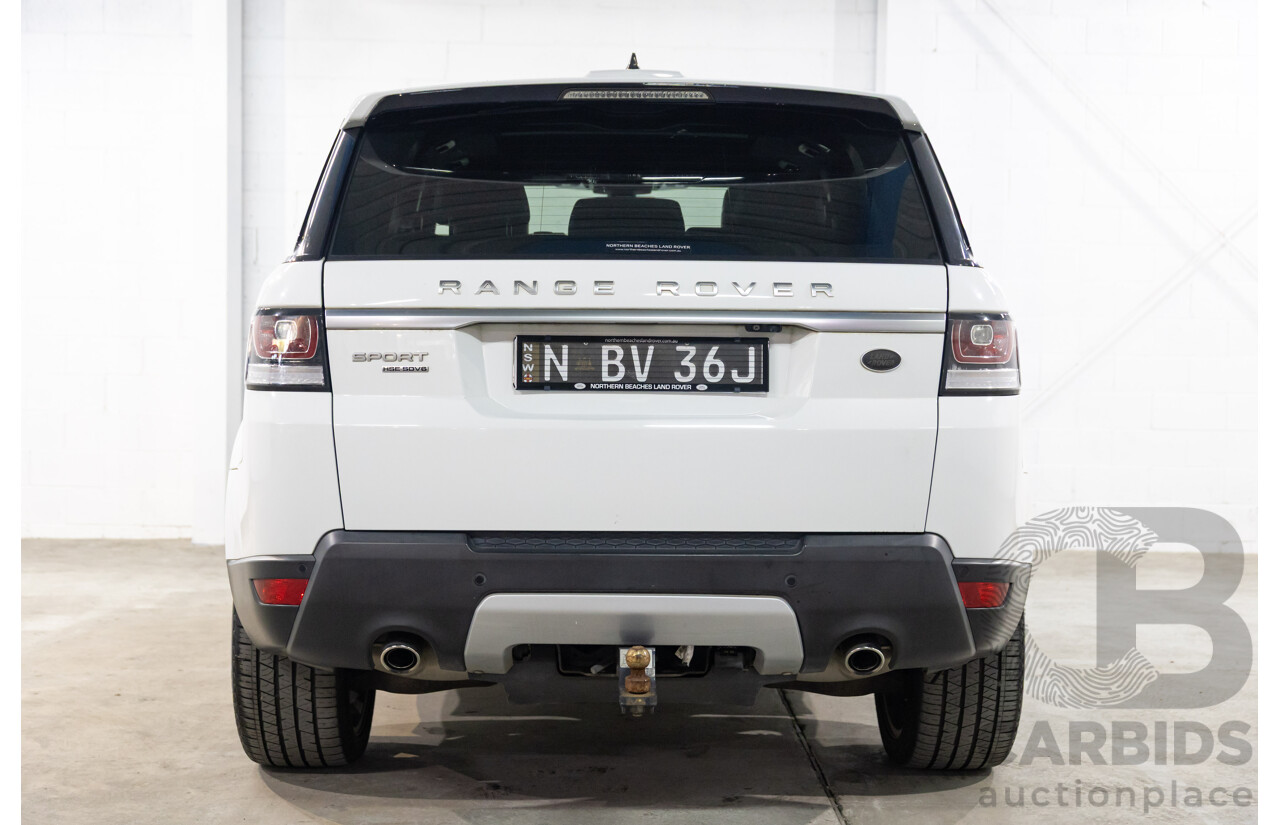 01/2017 Range Rover Range Rover SPORT 3.0 SDV6 HSE AWD LW MY17 4D Wagon Fuji White Diesel Turbo 3.0L