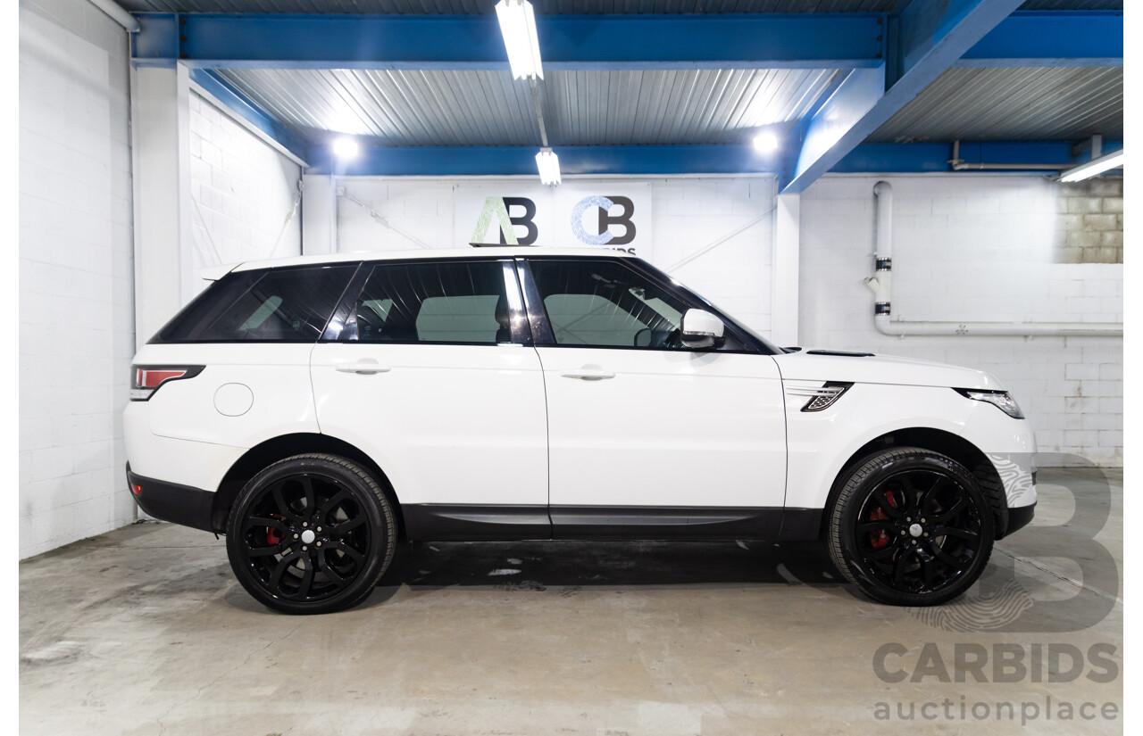 01/2017 Range Rover Range Rover SPORT 3.0 SDV6 HSE AWD LW MY17 4D Wagon Fuji White Diesel Turbo 3.0L
