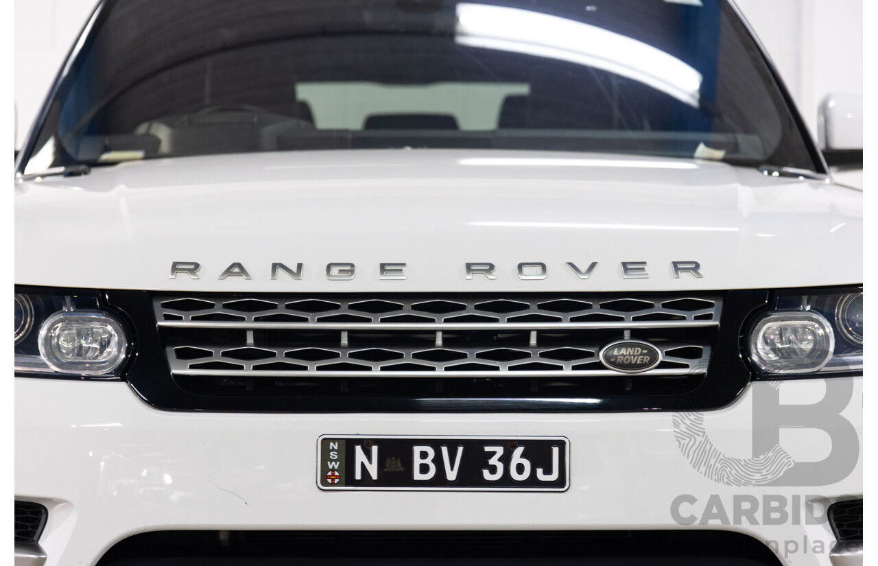 01/2017 Range Rover Range Rover SPORT 3.0 SDV6 HSE AWD LW MY17 4D Wagon Fuji White Diesel Turbo 3.0L