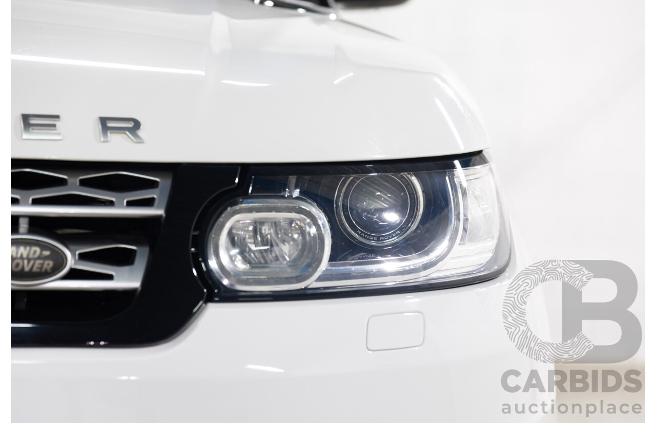 01/2017 Range Rover Range Rover SPORT 3.0 SDV6 HSE AWD LW MY17 4D Wagon Fuji White Diesel Turbo 3.0L